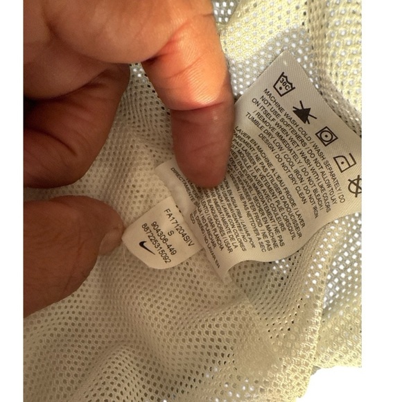 NIKE Women's Sportwear Windrunner Jacket Blue/Yellow/Cream Full Zip Hoodie - Picture 8 of 12